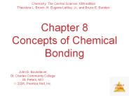 Chapter 8 Concepts of Chemical Bonding