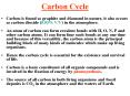 Carbon Cycle PowerPoint PPT Presentation