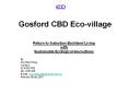 Gosford CBD Eco-village PowerPoint PPT Presentation