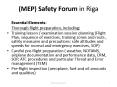 (MEP) Safety Forum in Riga PowerPoint PPT Presentation