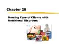 Nursing Care of Clients with Nutritional Disorders PowerPoint PPT Presentation