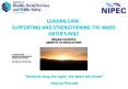 LEADING CARE: SUPPORTING AND STRENGTHENING THE WARD SISTER PowerPoint PPT Presentation