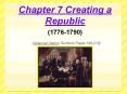 Chapter 7 Creating a Republic PowerPoint PPT Presentation