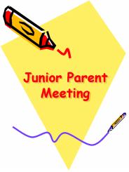 Junior Parent Meeting