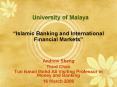 University of Malaya PowerPoint PPT Presentation