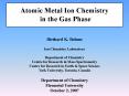 Atomic Metal Ion Chemistry PowerPoint PPT Presentation