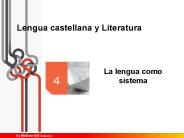 La lengua como sistema