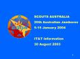 SCOUTS AUSTRALIA PowerPoint PPT Presentation