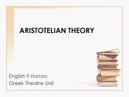 ARISTOTELIAN THEORY