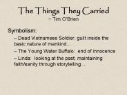 The Things They Carried ~ Tim O