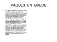 PAQUES EN GRECE PowerPoint PPT Presentation