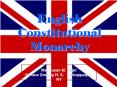English Constitutional Monarchy PowerPoint PPT Presentation