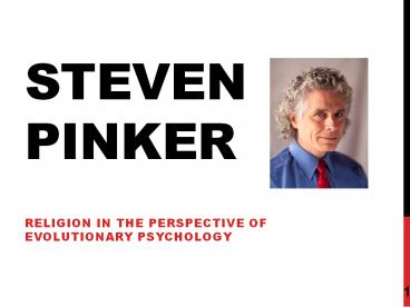 Steven Pinker