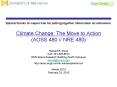 Climate Change: The Move to Action (AOSS 480 // NRE 480) PowerPoint PPT Presentation