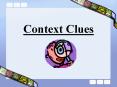 Context Clues PowerPoint PPT Presentation