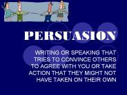 PERSUASION