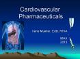 Cardiovascular Pharmaceuticals PowerPoint PPT Presentation