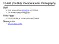15-463 (15-862): Computational Photography PowerPoint PPT Presentation