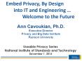 Ann Cavoukian, Ph.D. PowerPoint PPT Presentation