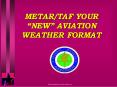 METAR/TAF YOUR  PowerPoint PPT Presentation