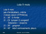 Lola 9 mois