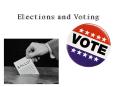 Elections and Voting PowerPoint PPT Presentation