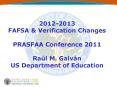 2012-2013 FAFSA PowerPoint PPT Presentation