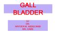 GALL BLADDER PowerPoint PPT Presentation