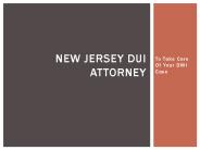 In NJ, Where Are DWI Trials Held?
