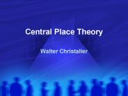 Central Place Theory