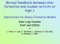 Mutual feedback between star formation and nuclear activity at high z Implications for Galaxy Formation Models PowerPoint PPT Presentation