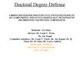 Doctoral Degree Defense PowerPoint PPT Presentation