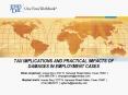 TAX IMPLICATIONS AND PRACTICAL IMPACTS OF DAMAGES IN EMPLOYMENT CASES PowerPoint PPT Presentation