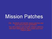 Mission Patches