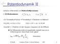 Potentiodynamik II PowerPoint PPT Presentation