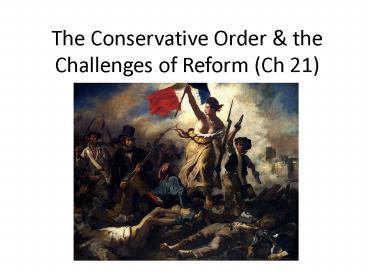 The Conservative Order