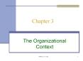 The Organizational Context PowerPoint PPT Presentation