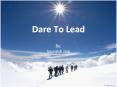Dare To Lead PowerPoint PPT Presentation