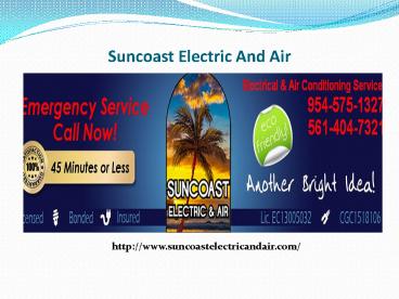 Electrician Delray Beach FL