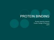 PROTEIN BINDING