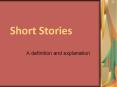 Short Stories PowerPoint PPT Presentation