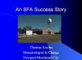 An SFA Success Story PowerPoint PPT Presentation