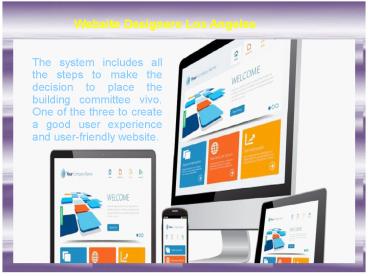 Website Designers Los Angeles