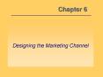 Designing the Marketing Channel PowerPoint PPT Presentation