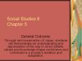 Social Studies 8 Chapter 5 PowerPoint PPT Presentation