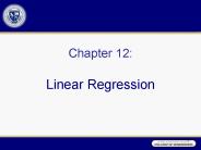 Linear Regression