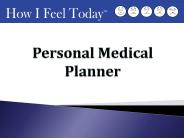 Personal Medical Planner