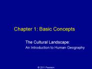 Chapter 1: Basic Concepts