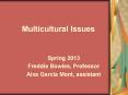 Multicultural Issues PowerPoint PPT Presentation