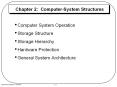 Chapter 2: Computer-System Structures PowerPoint PPT Presentation